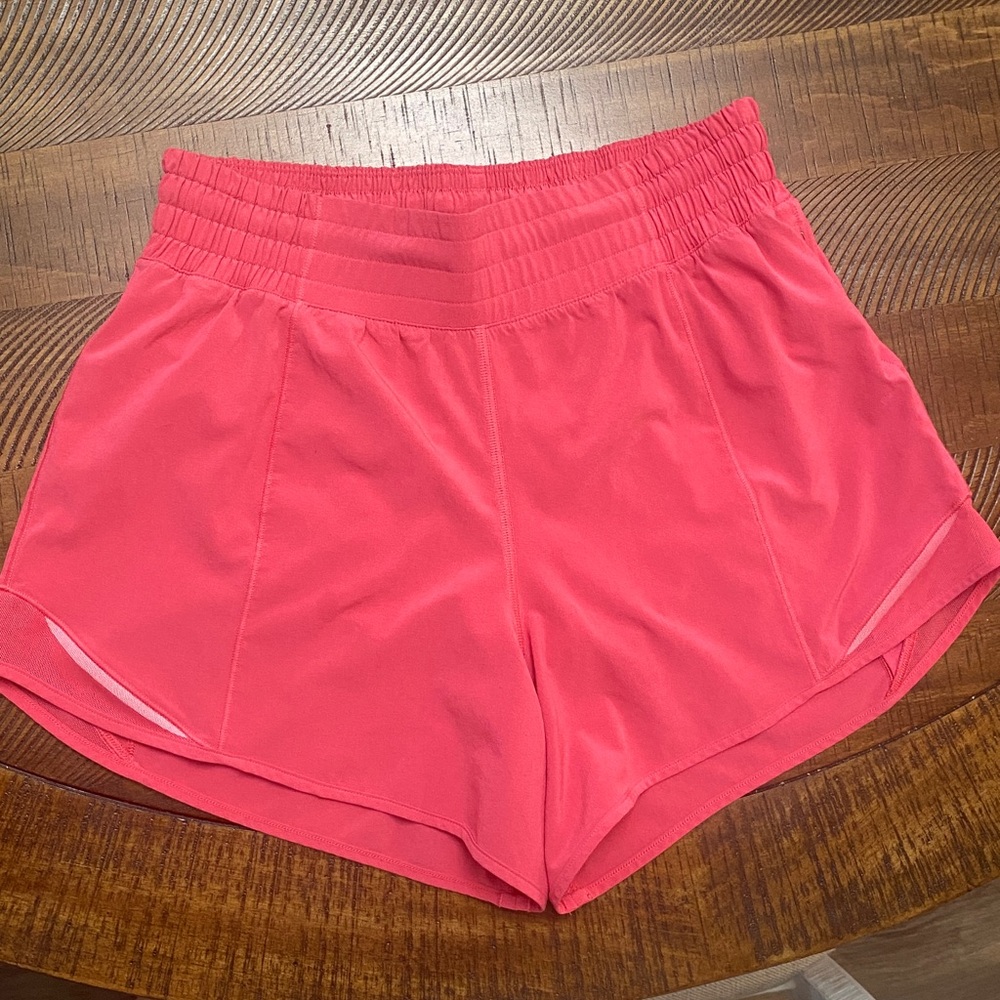 Lululemon Athletica Coral Shorts